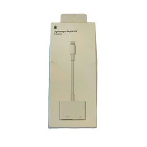 Apple - Lightning Digital A/V Adapter - White